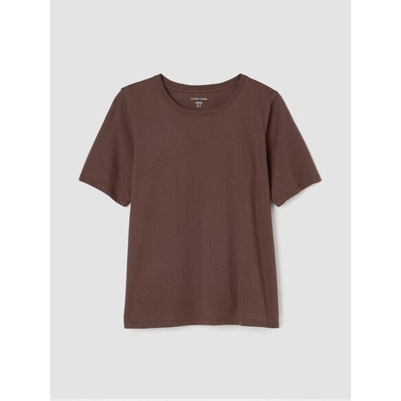 Eileen Fisher Tops - Eileen Fisher Crew Neck Tee Branch Brown Size 3X New With‎ Tags